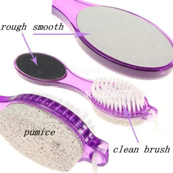 4%20in%201%20Pedicure%20Tool%20Foot%20Scrubber%20Brush%20Foot%20File%20With%20Pedicure%20And%20Manicure%20Brush%20-%20Image%204