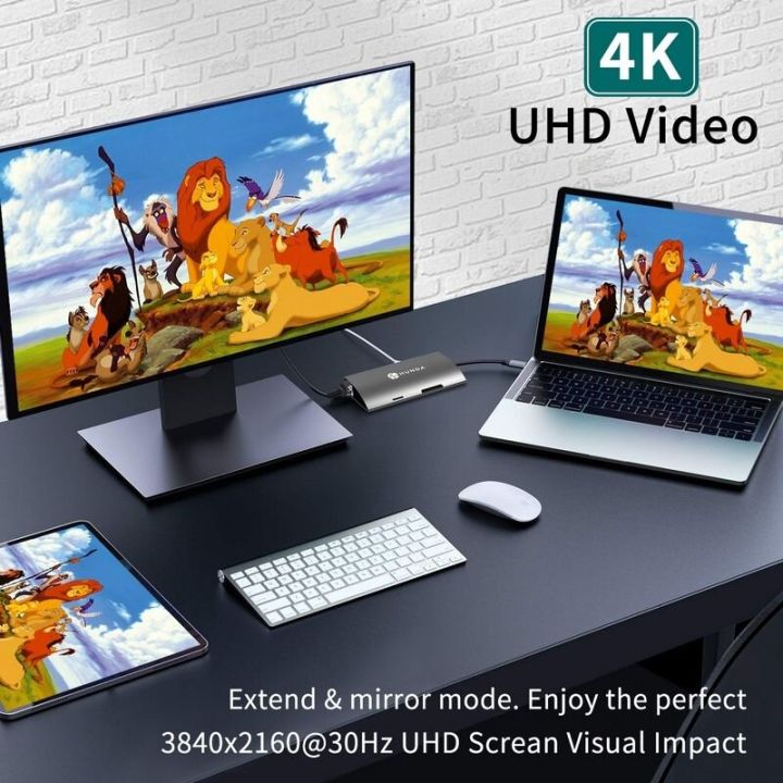 USB%20C%20Hub,%209-in-1%20USB%20C%20Adapter%20with%204K%20USB%20C%20to%20HDMI,%20Gigabit%20Ethernet,%2065W%20PD,%203%20USB-A%205%20Gbps,%20MicroSD/SD%20Card%20Reader,%203.5mm%20Audio,%20USB%20C%20Dock%20for%20Most%20Type-C%20Devices%20-%20Image%205