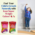 Kent Super Weight Gainer Powder - Health Milk Powder for Kids - Chocolate & Strawberry Flavor - Pack of 2. 