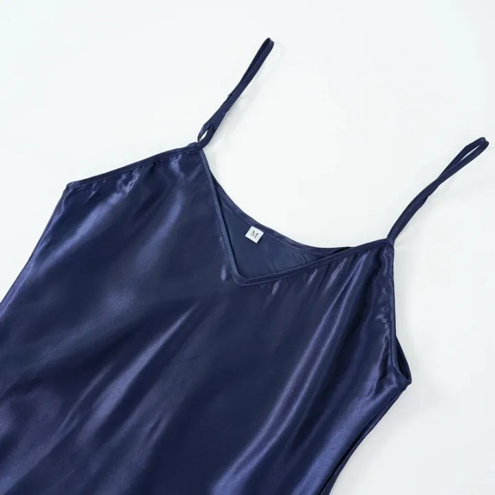 Ladies%20Sexy%20Silk%20Satin%20Night%20Dress%20Sleeveless%20Nighties%20V-neck%20Nightgown%20Nightdress%20Plus%20Size%20Sleepwear%20Nightwear%20for%20Women%20M-2XL%20-%20Image%203
