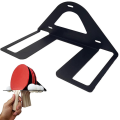1 PCS Pings Pong Ball Holder Table Tennis Racket Display Stand With Ball Holder Shelf. 