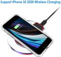 iPhone SE 3/2 (2022/2020 Edition), iPhone 8 and iPhone 7, 4.7-Inch, Shockproof Bumper Cover, Anti-Scratch Clear Back (Clear). 