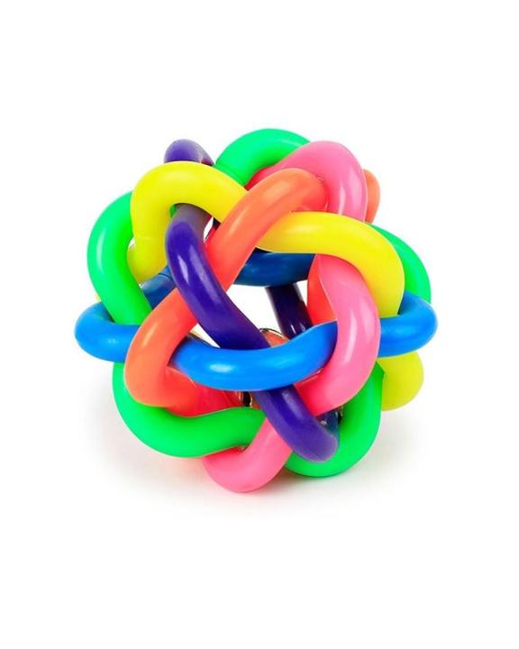 Pet%20toy%20ball%20with%20bell-multi%20color-Small%20size%20-%20Image%203