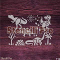 Dinosaur Stencil Reusable Large Custom Stencil for DIY Craft, Animal Stencil. 