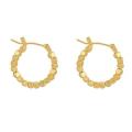Party Earrings Good Workmanship Square Metal Ball Circle Ear Clips. 