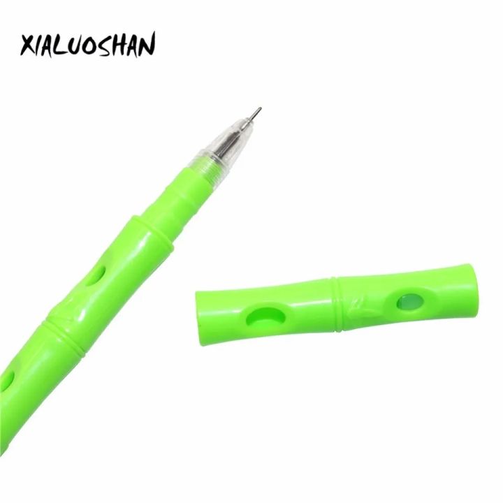 1%20Pc%20Double%20Writable%200.38mm%20Bamboo%20Flute%20Gel%20PenSignature%20Water-based%20Pen%20Bamboo%20Flute%20Yayun%20Gel%20Pen%20Double%20Refill%20-%20Image%202