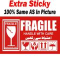 Fragile Sticker for the Sensitive Product and Material Size 2.5 X 3.5. 
