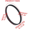 For Shark NV350 Series Replacement Belt for Shark Navigator Lift-Away Vacuum Cleaner Model NV350 NV352 NV355CS NV356 NV356E NV356K. 