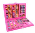 86pcs Kids Drawing And Color Art Set Painting Pen Colour Pencils With Case. 