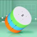 3x3x3 Magic Rubik's Cube block Cylinder Speed professional Puzzle Cube fidget toy | Gol Cube with Vivid Colors and Smooth Rotation. 