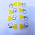 Adjustable Clamp Hoop 25mm Stainless Steel Fastening Clip Heavy Duty Bracket Tie Worm Drive Plastic Horn. 