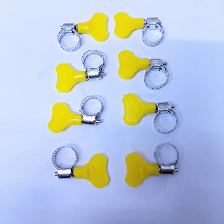 Adjustable%20Clamp%20Hoop%2025mm%20Stainless%20Steel%20Fastening%20Clip%20Heavy%20Duty%20Bracket%20Tie%20Worm%20Drive%20Plastic%20Horn%20-%20Image%202
