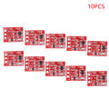 10PCS TTP223 Touch Button Switch Capacitive Sensor Module Self-Locking/No-Locking Single Channel. 