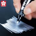 【HOT】 1Pc Sakura Pen-Touch Paint Marker Gold, Silver,Copper 0.7Mm 1Mm 2Mm Waterproof Low Odor Xylene-Free Permanent On Most Surfaces. 