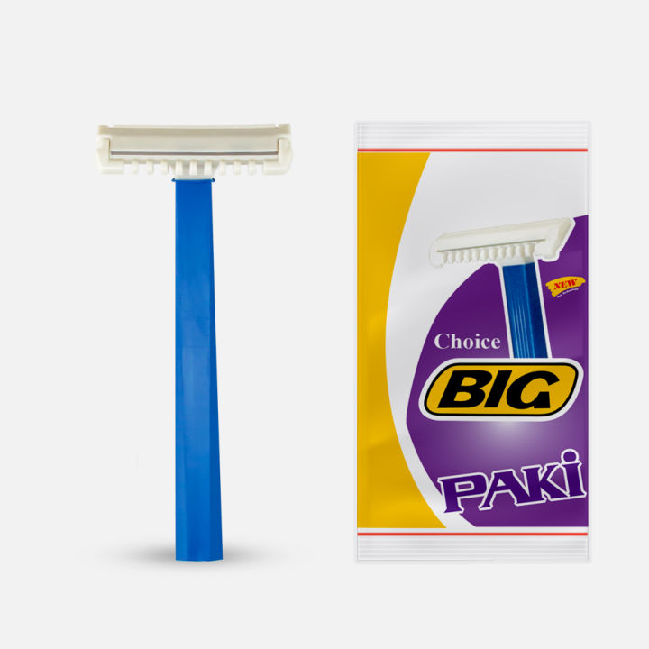 Big Paki Disposable Body Razor - (Pack of 24) | Tweezers | Health Beauty Hair Removal Accessories