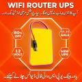 WiFi Router Power Bank 9v or 5v 0.06 ampere | 12v 1 ampere UPS Technology | 8000 Mah | 3 to 4 hours Gauranteed Backup  | Tp Link-Tenda-PTCL | Huawei | Fiber Base Router for 12Volt Wifi Routers | 6 Months Warranty. 