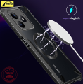 Nanu For OPPO Realme Note 50 [Bull] Compatible with Magsafe Phone Case Shockproof Slim Soft Cover Transparent Back Protection Casing. 