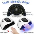 Sun X10 Max UV LED Nail Lamp for Fast Drying Gel Nails Polish 66 LEDS 280W Nail Dryer Professional Manicure Salon Tool Outlier. 