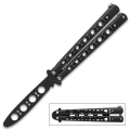 Folding Butterfly Knife/Comb for Portable Practice: CSGO Valorant - Training Tool, Stainless Steel Balisong Pocket Trainer. 