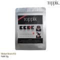 Toppik Hair Fiber Refill Medium Brown 100g Best Hair Building Fibers. Refill Like Caboki, Xfusion, Miracle Hair, Thick Fibers (Medium Brown). 