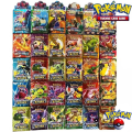 English Version Pokemon Trading Card Booster Box Collectible 25 Cards Set. 