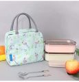 Insulation HOT and COLD Lunch Bag Multi Designs Canvas Bags Fresh Handbag Thickened Aluminum film Bag. 