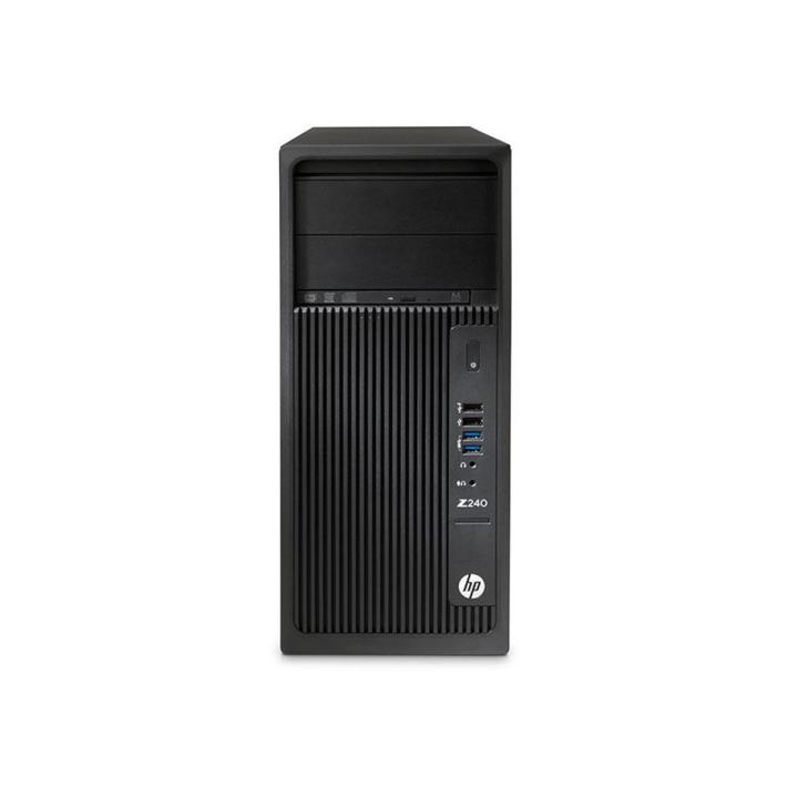 HP Z240 WORKSTATION TOWER BAREBONE WITH XEON E3 1240-V5 - RAM 16GB DDR-4 - 256GB SSD - 1TB HDD