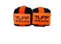 TuffWraps Gym Wrist Wraps for Weight Lifting - No Thumb Loops, Quality Wrist Support for Workout, Fitness, Bench Press, Powerlifting, and Cross-Training - Featuring Belt Loop Tightening System, Available in Multiple Colors. 
