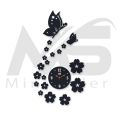 MS Mini Seller Wall Clock 3D Wooden Watch Design + Back Light Variation Decoration Quartz Numeric For Home Decor Living Room And Offices And For Gifts. 