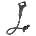 Mic Flexible Gooseneck Clamp Microphone Stand 360 Degree Flexible Gooseneck Microphone Stand Adjustable Desk Mic Arm Stand with Clip. 