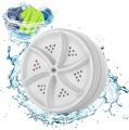 Portable Ultrasonic Washing Machine,Mini Turbo Washer, Turbine Sterilizes Compact Washer with USB for Travel, Business Trip Apartment,Dorm, Light Personal Laundry (Automatic). 