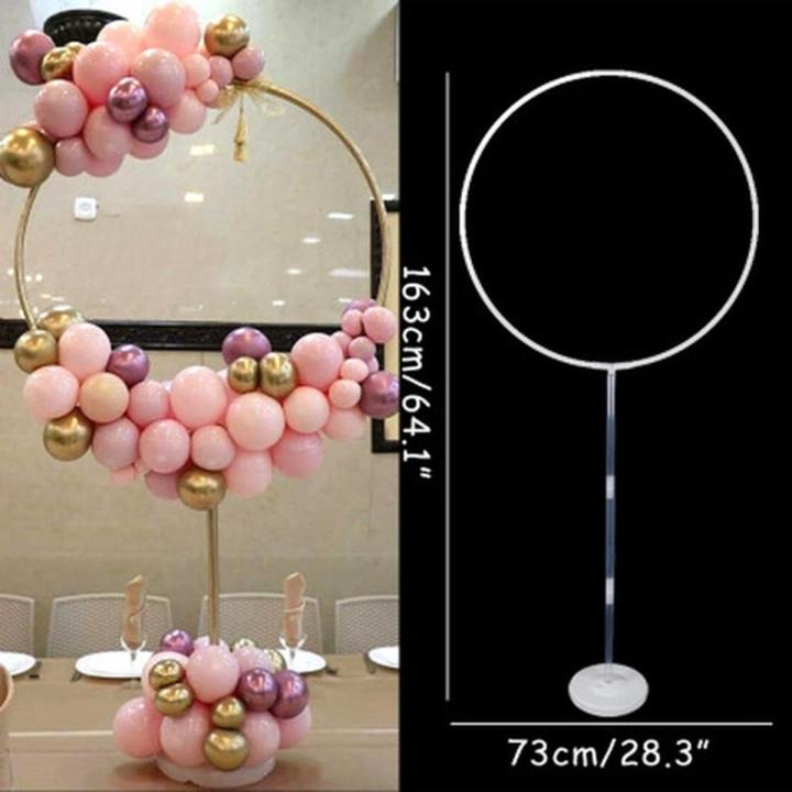 Round balloon arch balloons crown ring for wedding decoration Reusable ...