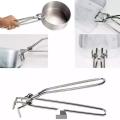 Anti-hot Clamp Gripper Stainless Steel Non-magnetic Hot Bowl Clip Pot Dish Holder Steamer Lifter Picker Heat Insulation Plate Tong. 