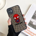 【EmotionaE】Marvel Spider man Miles Morales Gwen Phone Case For Apple iPhone 14 15 Plus 11 13 Pro Max 12 Mini XS XR 7 8 15 Translucent Cover. 
