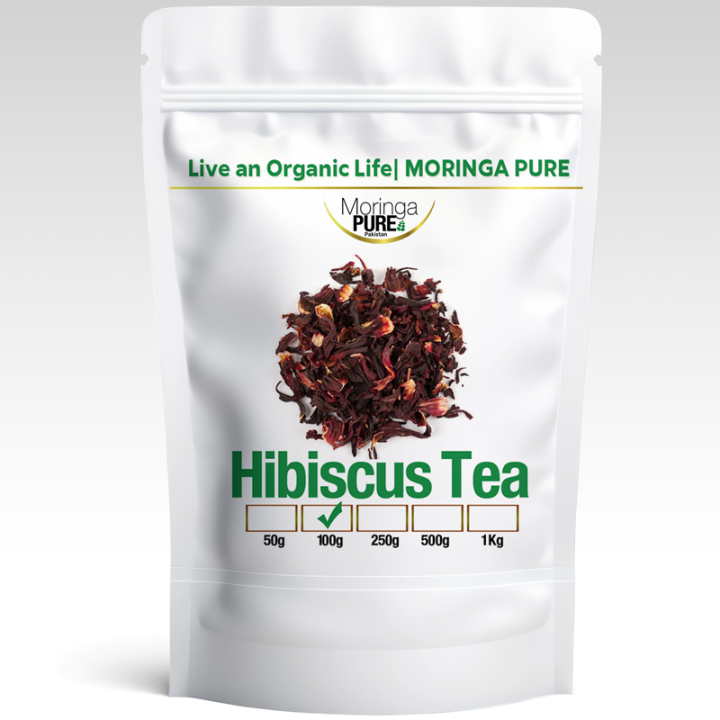 Hibiscus Tea Pakistan Organic Hibiscus Flowers 100gm