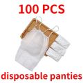 Black Travel Sweat Steam Sauna Breathable Disposable G-string Panties Underwear T-back Saloon Spa Underwear Women Underwear. 