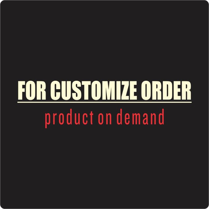 Customized order for stencils and other products