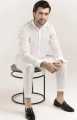 wash & wear off white plain kurta pajama for men new look. 