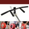 Gym Fitness Barbell T-Bar Row Platform Core Strength Trainer Barbell Attachment Deadlift Squat Rowing Bar Landmines Handle(AMBALA FITNESS). 