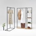 Wardrobe Closet, Portable Clothing Rack for Hanging Clothes, Free Standing Closet Organizers and Storage System with 4 Tiers Shelves for Cloakroom Bedroom, Black. 
