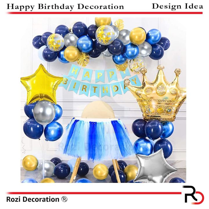 Golden%20and%20Blue%20Happy%20Birthday%20Decoration%20Set%20(%20Including%20Birthday%20Banner%20+%2030%20%20Balloons%20Gold%20-Silver%20&%20Blue+%202%20x%20Stars%20Gold%20&%20Silver%20+%205%20Filled%20Confetti%20Balloons%20+%20crown%20Balloon)%20Happy%20Birthday%20Themes%20Birthday%20&%20Party%20Supplies%20-Home%20Decorations%20-%20Image%202