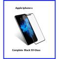Apple Iphone X Full Black 9D|5D|6D|10D|11D|21D Tempered Glass Screen Protector Full Glue Edge To Edge For Apple Iphone X. 