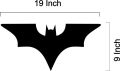 3D Batman Led Wall Lamp - Gaming Decor - ZF Tycoon room decor - Color Black. 