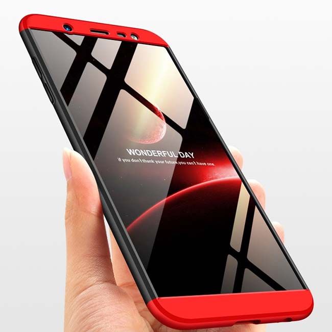 Samsung%20A6%20plus%20GKK%203%20in%201%20Case%20Matte%20360%20All-Around%20Protection%20Slim%20Hard%20Back%20Cover%20Samsung%20A6%20plus%20-%20Image%206