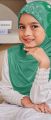 Muslim Baby Girls Hijab Scarf - Soft, Free Size, Ages 1-3 Years. 