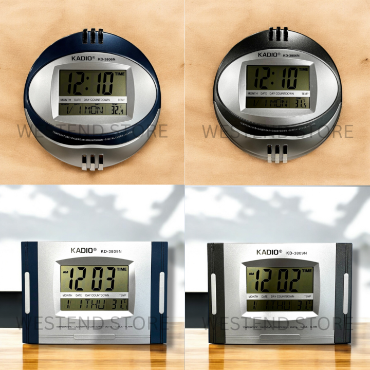 KADIO%203806N%20DIGITAL%20WALL%20AND%20TABLE%20CLOCK%20WITH%20DAY%20DATE%20TEMPERATURE%20%20IMPORTED%20HIGH%20QUALITY%20FOR%20HOME%20AND%20OFFICE%20SIZE%2027%20CM%20-%20Image%203