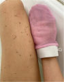 SP Dealz Exfoliating Glove 1pc, Korean Exfoliating Mitt Visibly Lift Away Dead Skin, Revive Glove Exfoliating Glove & Body Exfoliator, Cleanse Dead or Dry Skin, Part of The Best Skincare Kit for Women & Men. 