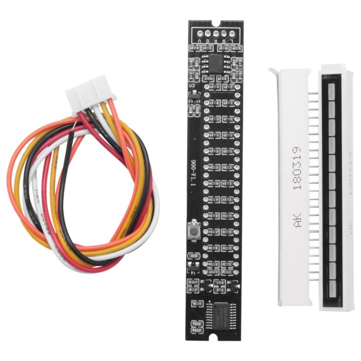 Dual 12 Music Level Indicator LED Spectrum VU Meter Amplifier(DIY)