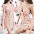 New Fashion 3Piece Multicolor Short Night Dress For All Women And Girls. 