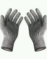 Cut Resistant Gloves Food Grade Level 5 Protection, Safety Kitchen Cuts Gloves for Oyster Shucking, Gardening Fish Garden Fillet Processing, Safe Mandolin Slicing, Meat Cutting and Wood Carving, 1 Pair. 